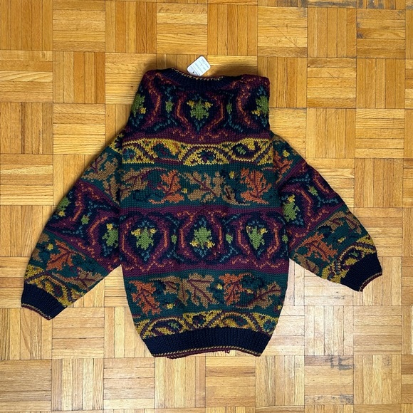 Principles Vintage Multicolour Large Wool Sweater - Picture 2 of 6